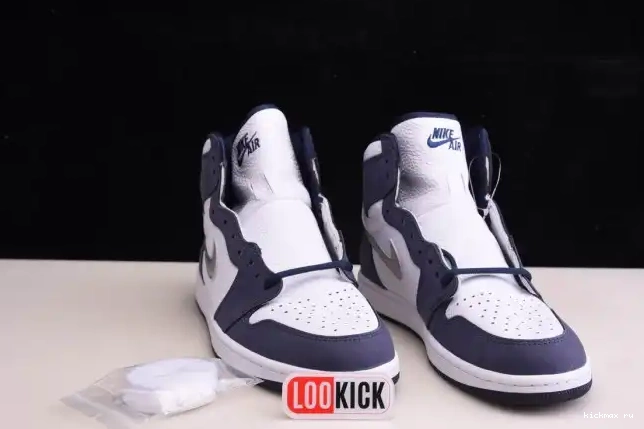 Rep Kickmax DC1788-100 Navy AIR Retro Midnight (2020) 1 High Jordan 0426